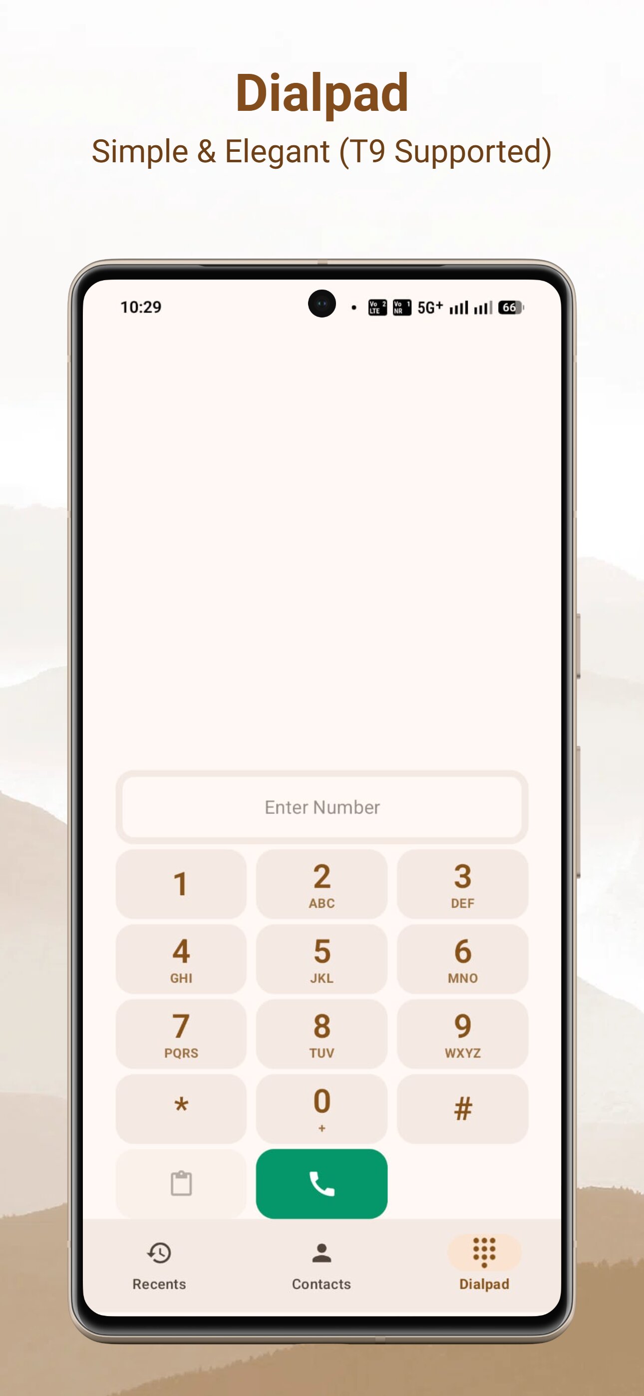 Secure Dialer Feature Mockup